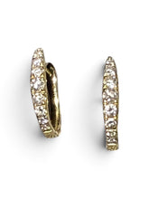 Load image into Gallery viewer, 14KYG Diamond Huggies
