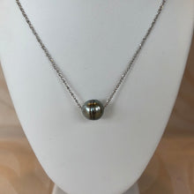 Load image into Gallery viewer, 14KWG Tahitian Pearl Slide Necklace
