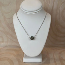 Load image into Gallery viewer, 14KWG Tahitian Pearl Slide Necklace
